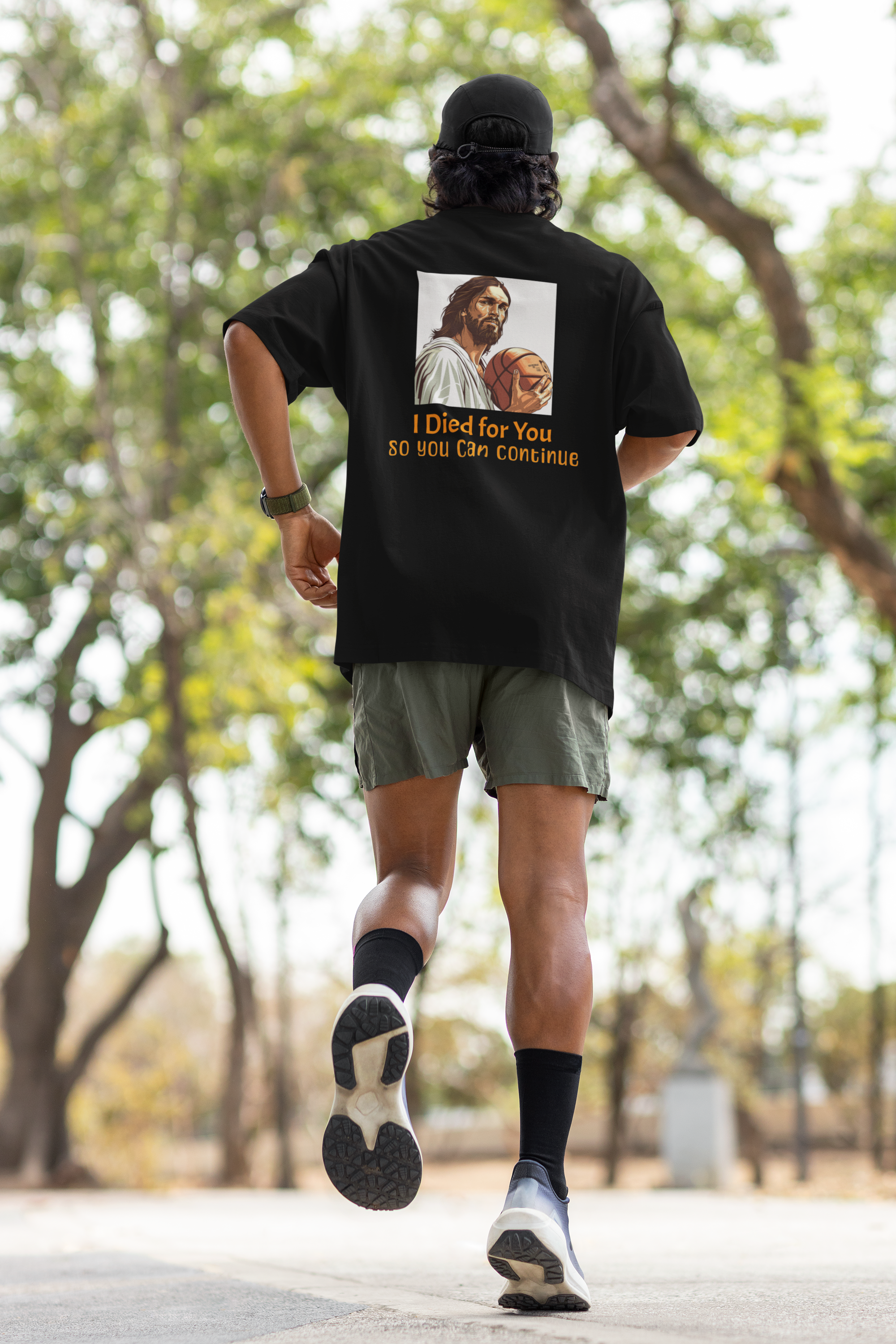 Jesus Cross T-Shirt Oversized