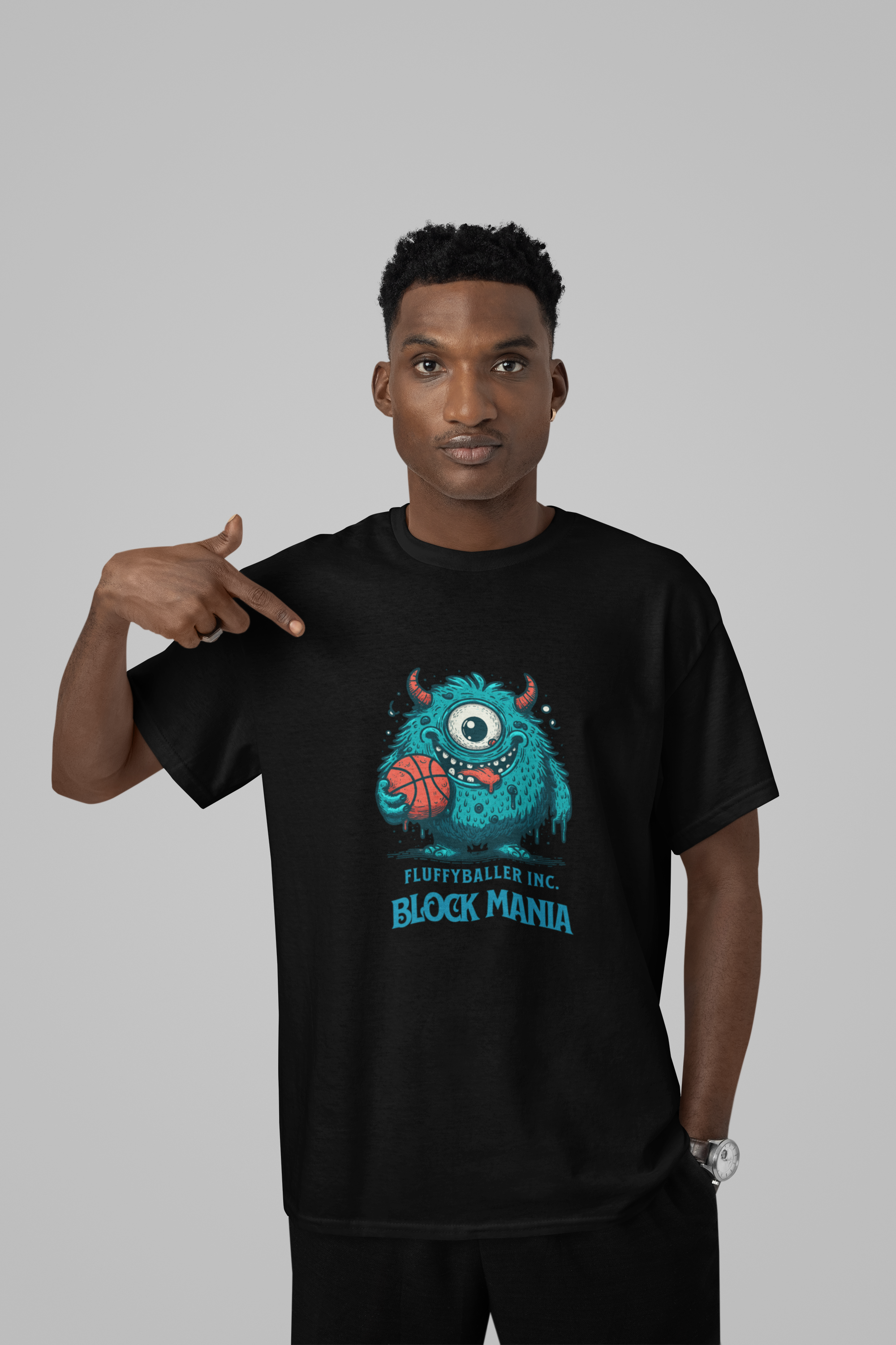Fluffyballer - Oversized Shirt