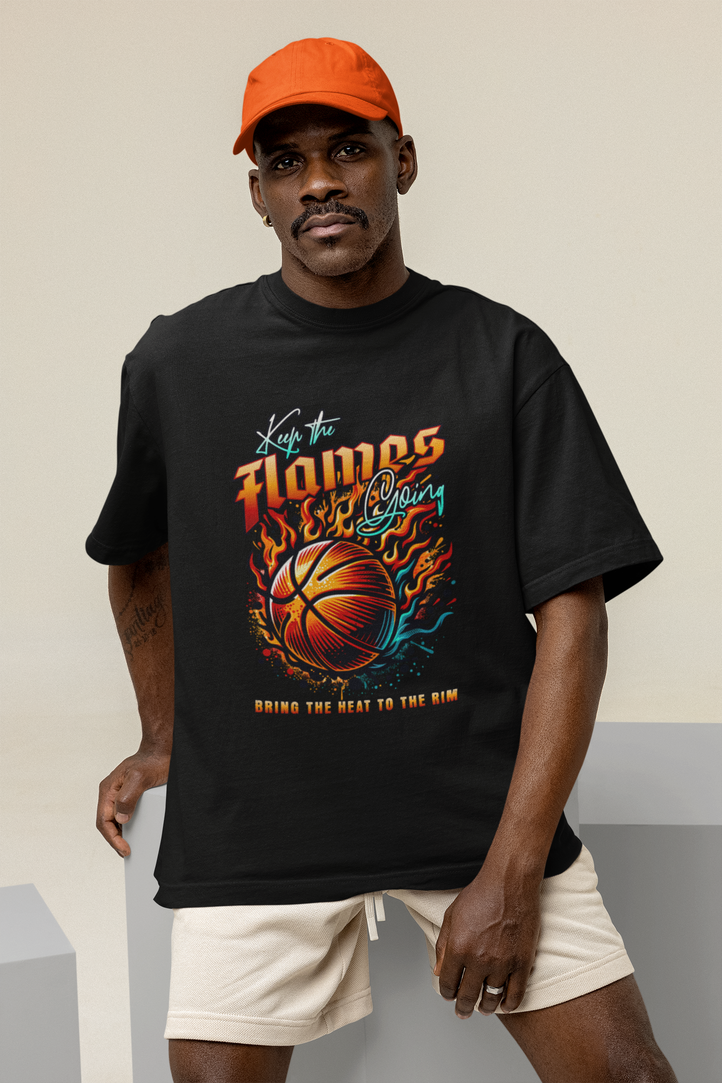 Keep the Flames Oversized T-Shirt