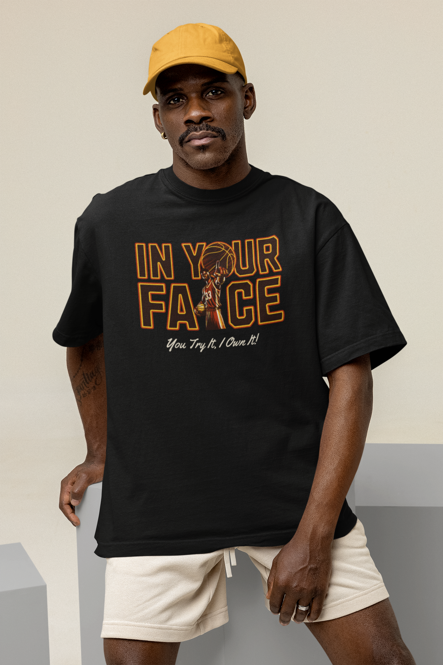 In your Face - Oversized T-Shirt
