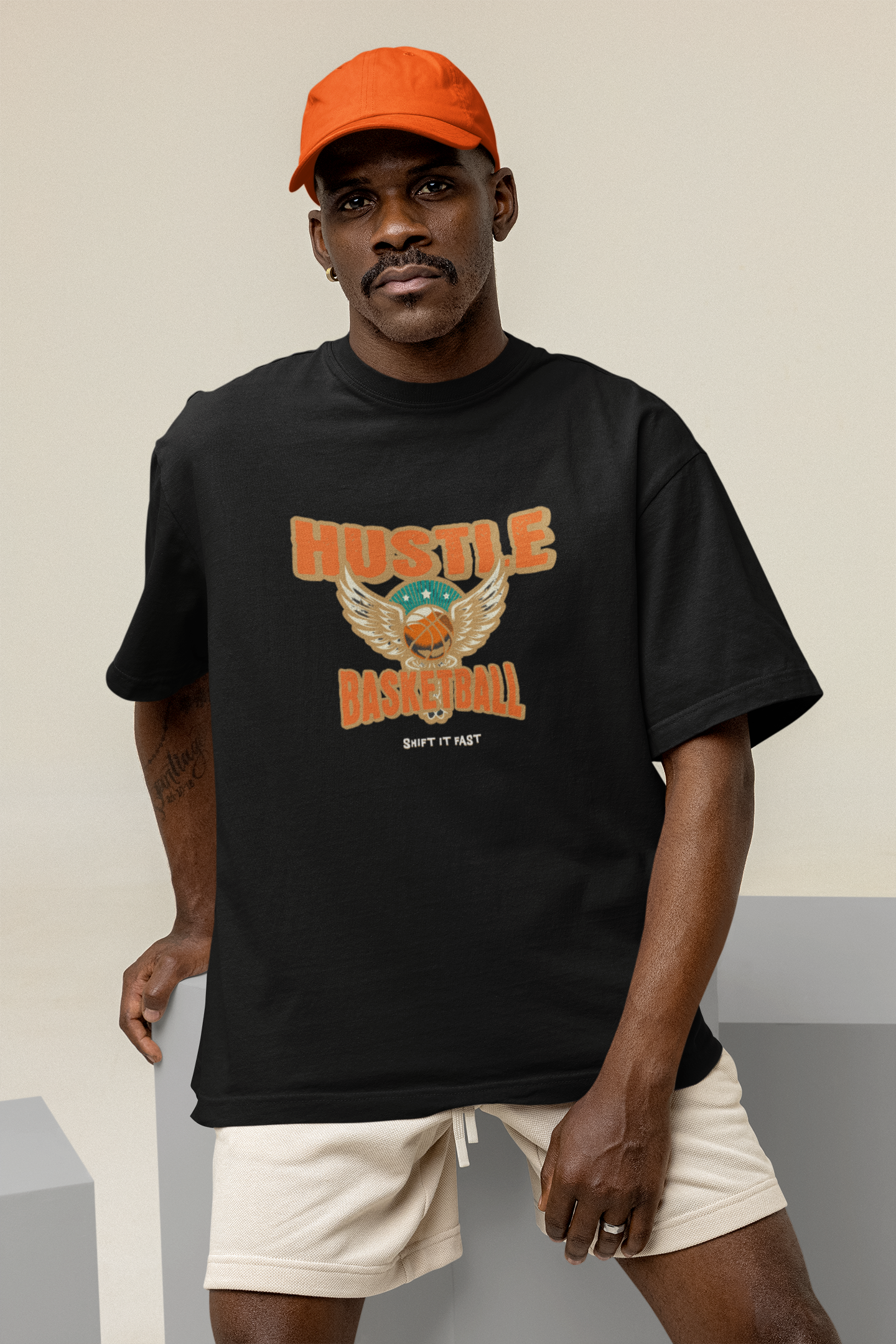 Hustle  Oversized T-Shirt