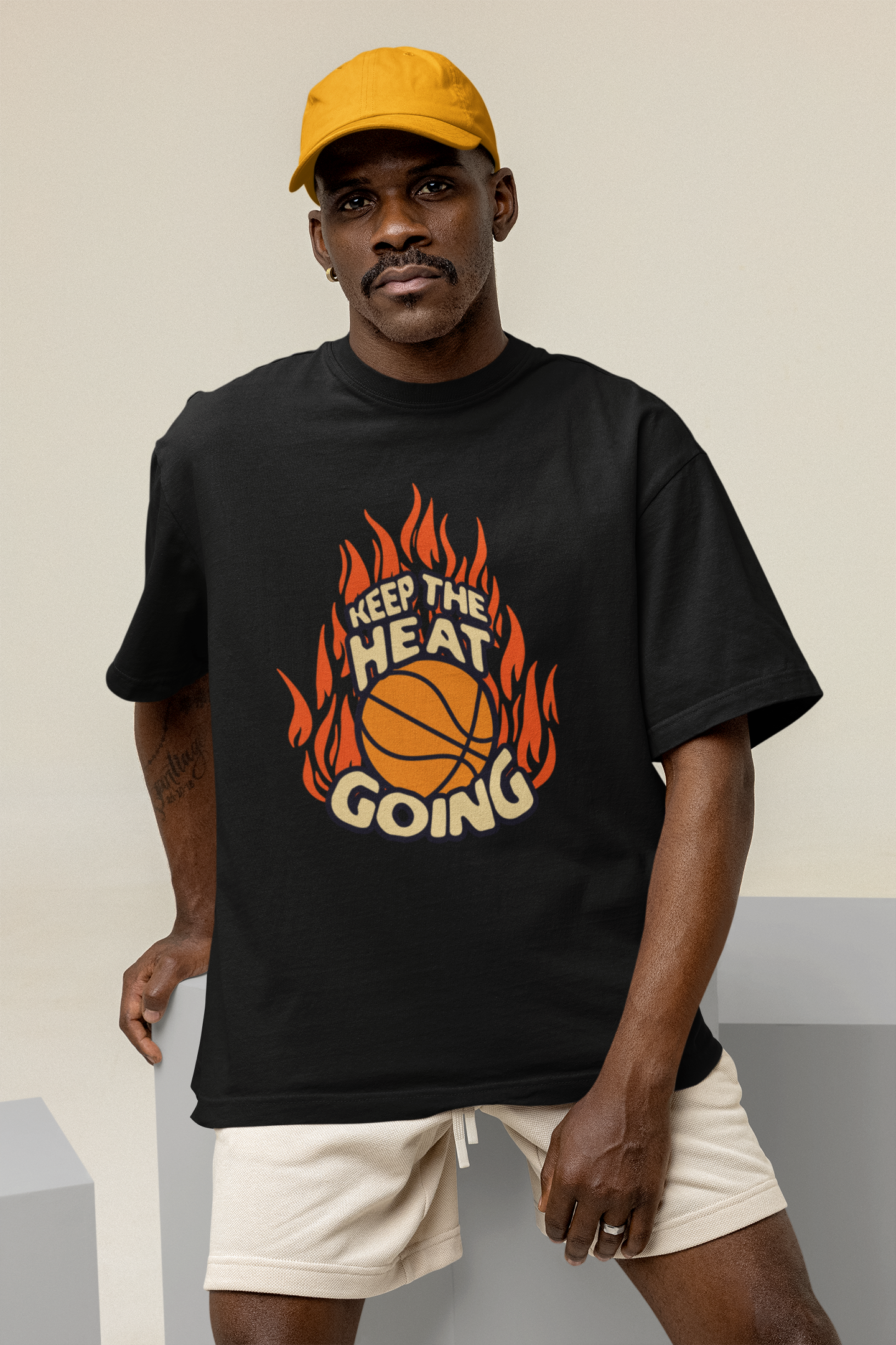Keep the Heat - Oversied T-Shirt