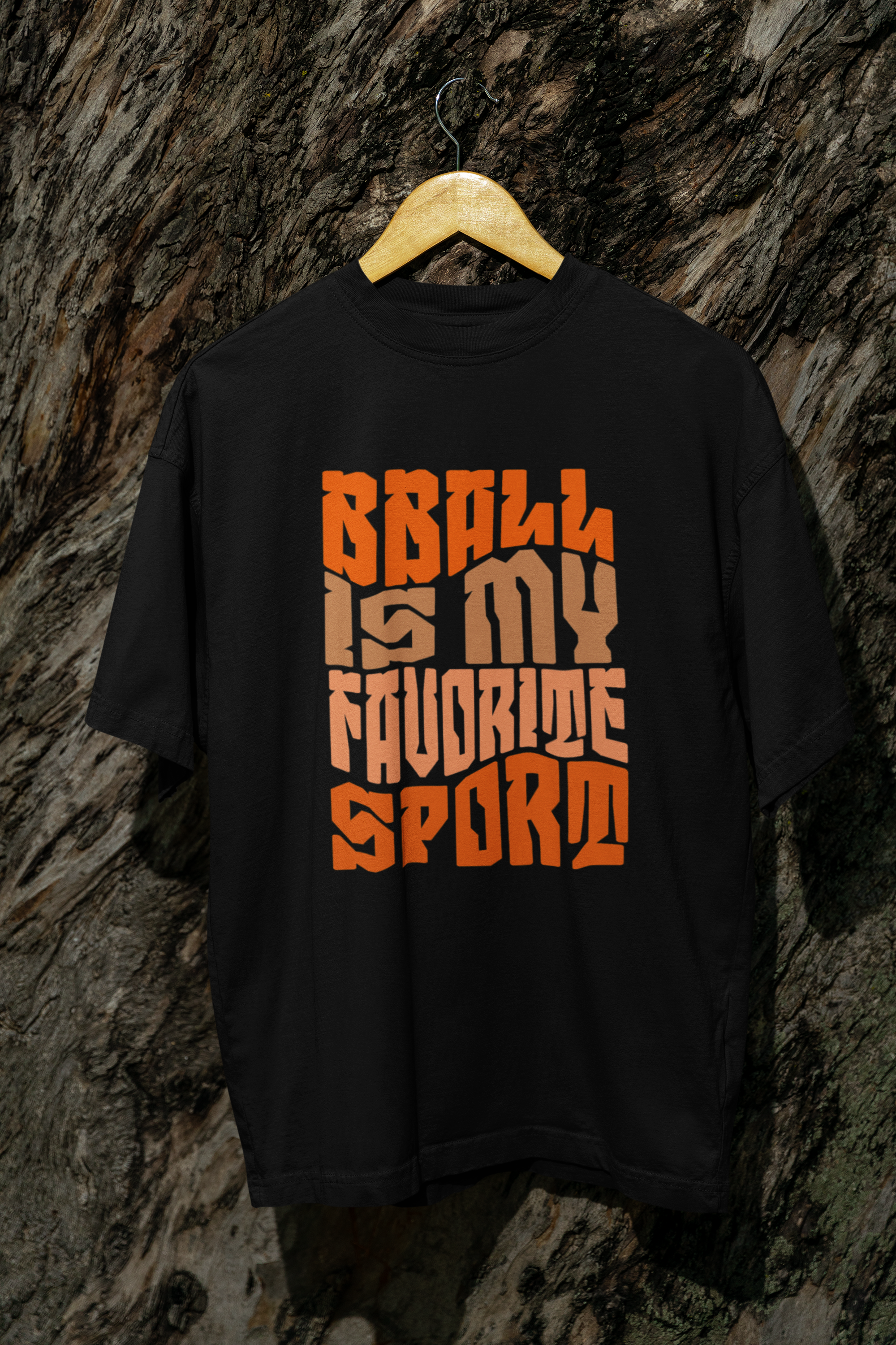Bball is my Favorite - Oversized T-Shirt