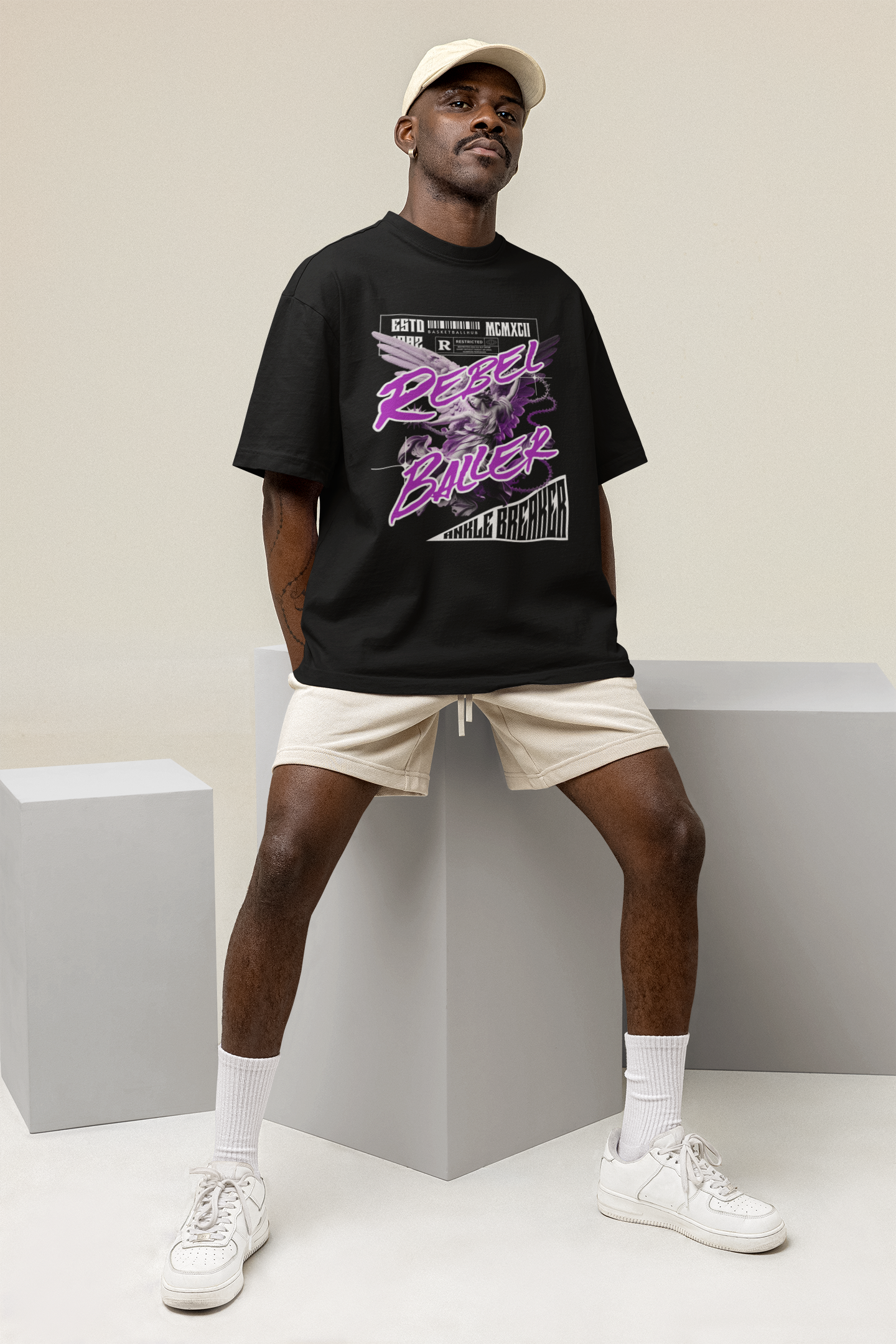 Rebel Baller Oversized T-Shirt