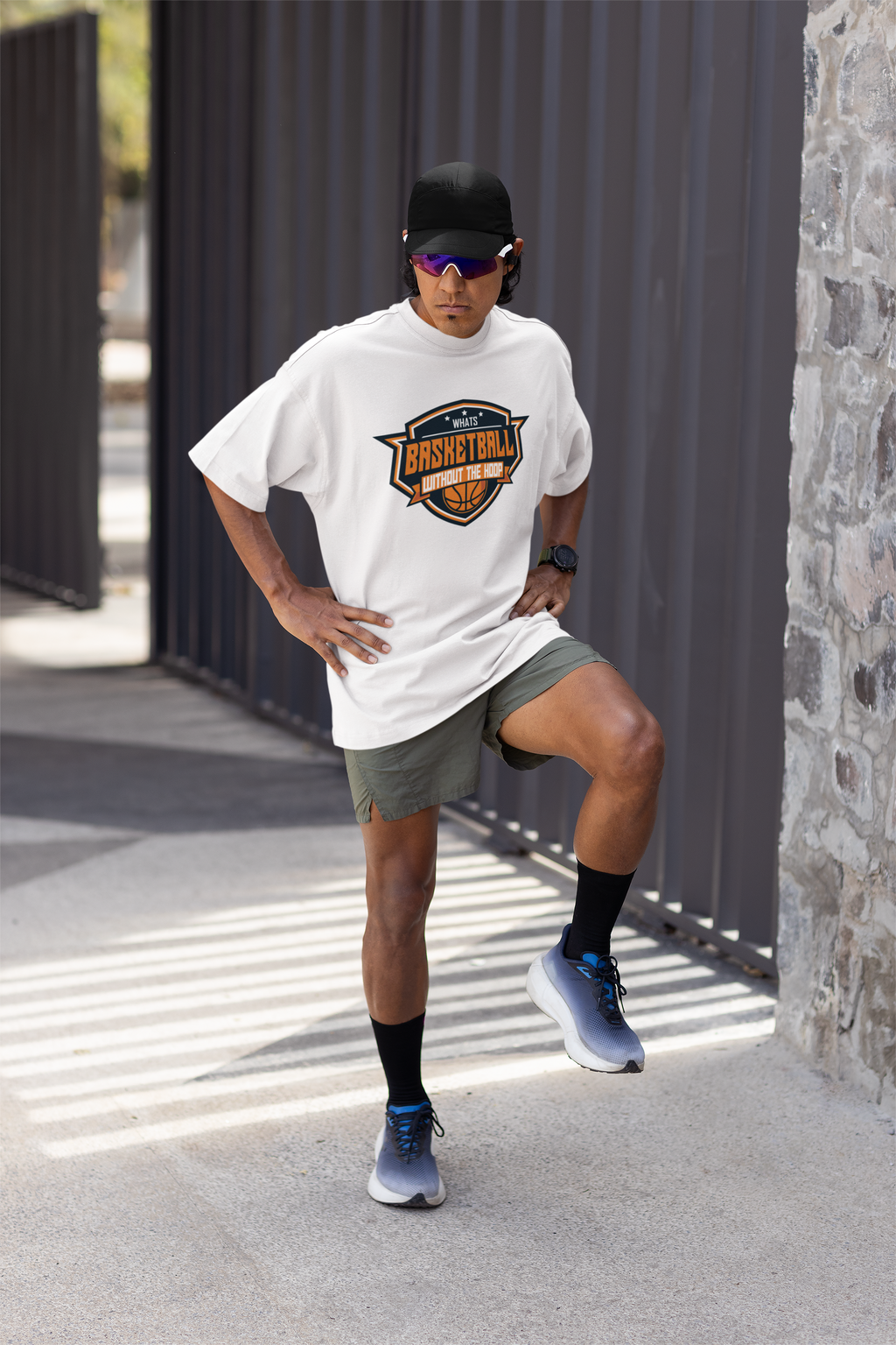 Whats Bball without the Hoop T-Shirt Oversized